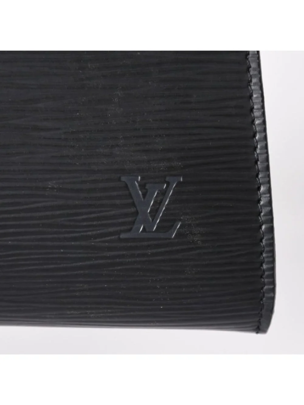 Louis Vuitton Pochette Accessoires Pouch Epi Black Gold